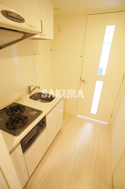 キッチン　グリル付き2口ガスキッチン♪