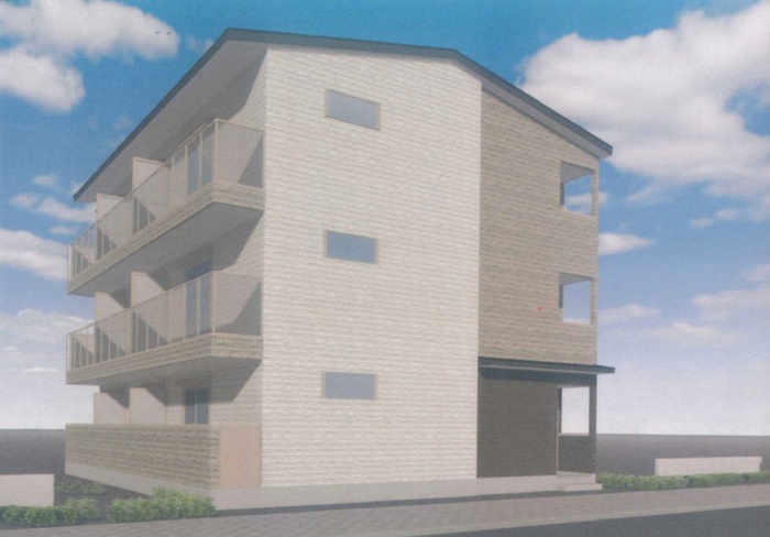 建物外観　完成予想図