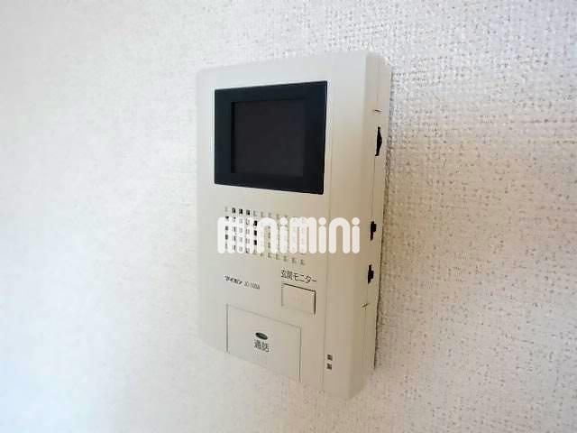 セキュリティ　来客時に便利なモニターホンです。