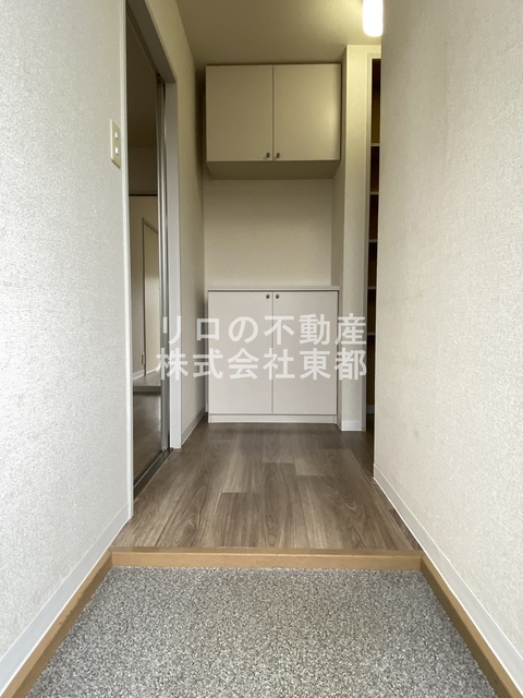 玄関　すっきりシンプルな玄関スペースです！