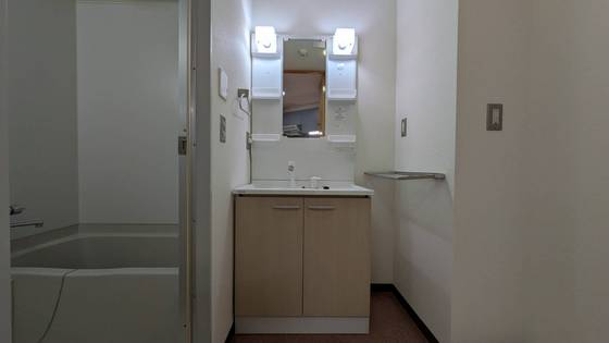 洗面設備　※別部屋の写真です