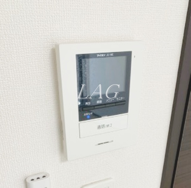 セキュリティ　モニター付きインターフォンです。