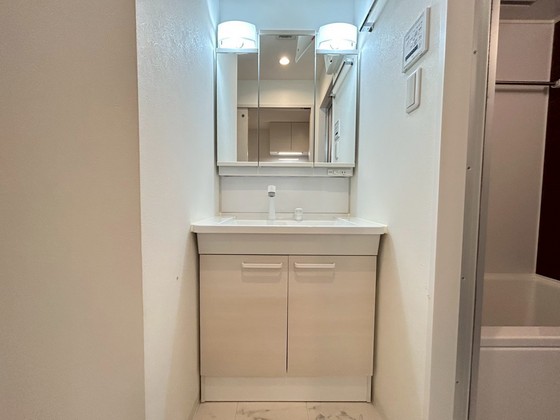 洗面設備　※別部屋の写真です