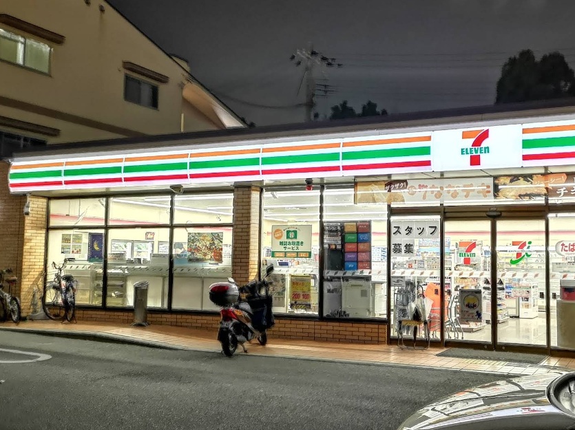 コンビニ　セブンイレブン 尼崎下坂部3丁目店（コンビニ）まで497m