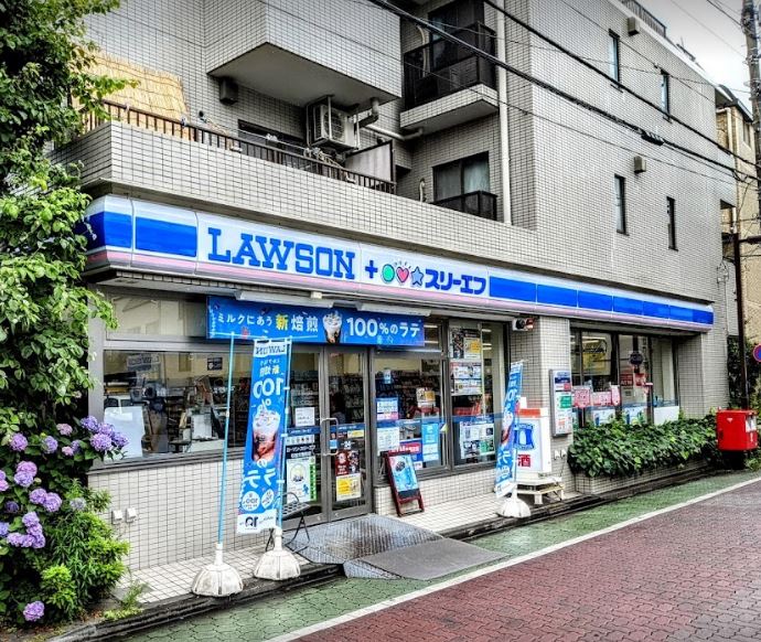 コンビニ　ローソン・スリーエフ 杉並方南町店（コンビニ）まで64m