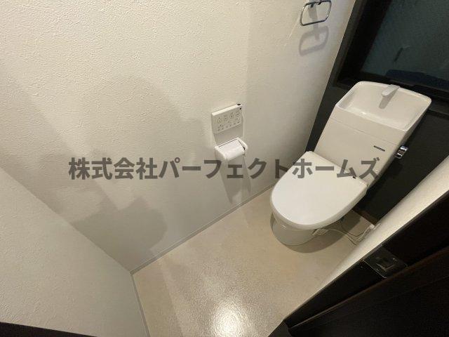 トイレ　ゆったりとした空間のトイレです