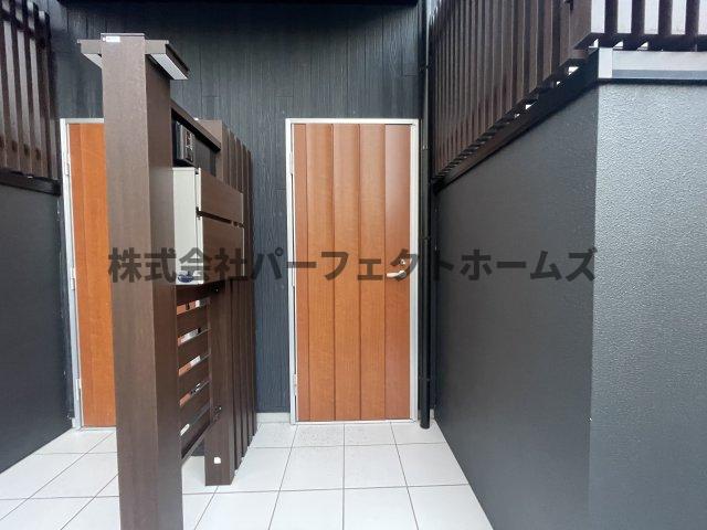 玄関　ゆったりとした玄関です