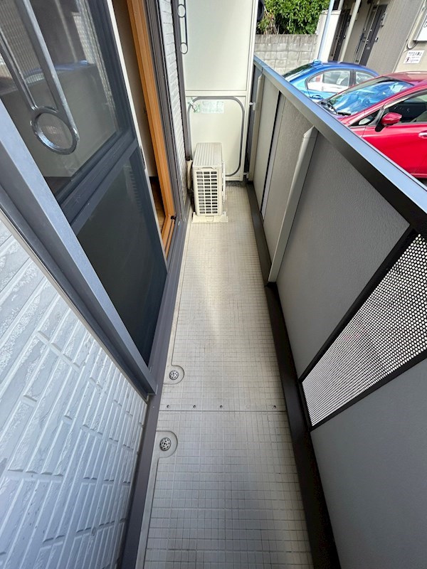 バルコニー　別部屋参考写真となります。
