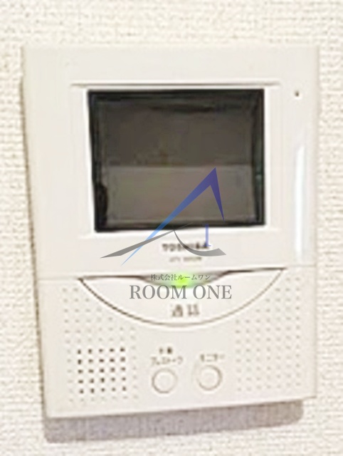セキュリティ　モニター付インターホンです。