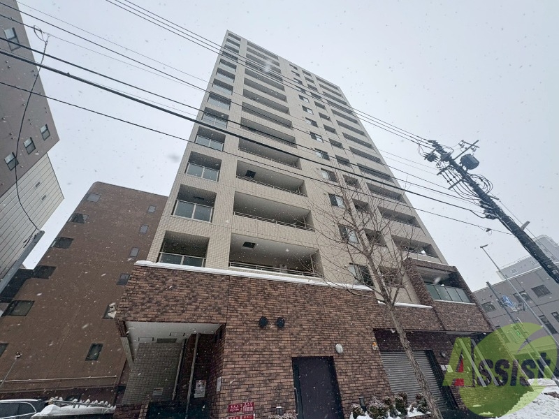 建物外観　札幌市中央区北１条「リビオ札幌時計台通り」
