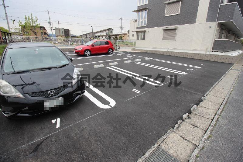 駐車場　駐車場です