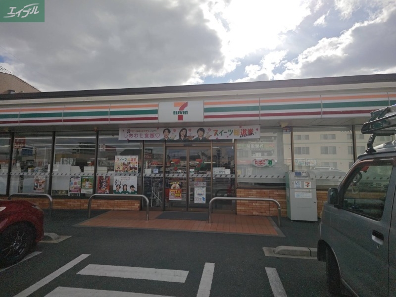 コンビニ　セブンイレブン岡山中仙道1丁目店（コンビニ）まで384m