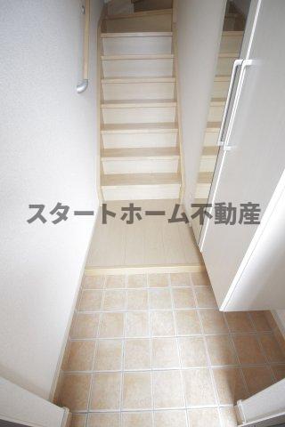 玄関　収納もある玄関です