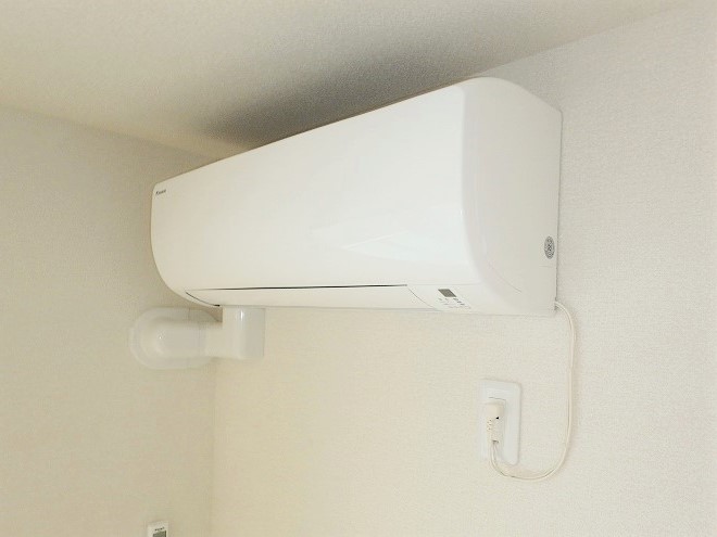 その他設備　暑い夏や寒い冬に大活躍！リビングダイニングキッチンにあるエア
