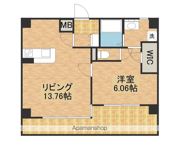 ＪＲ日豊本線 宮崎駅 徒歩8分 8階建 築11年の間取り写真