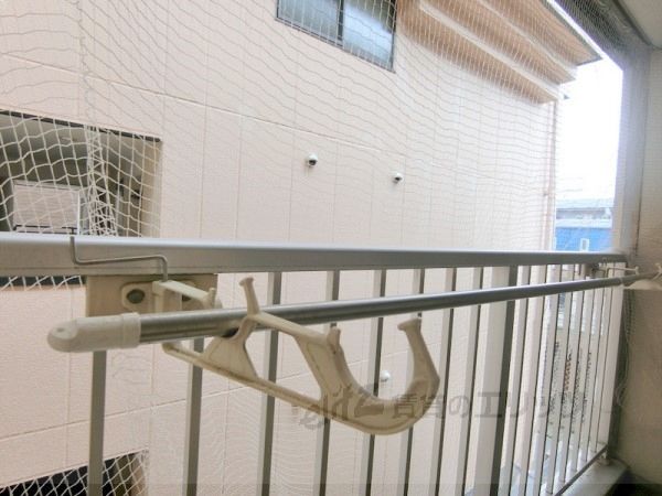 眺望　物干し竿かけ