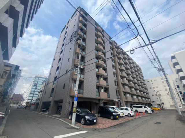 建物外観　札幌市中央区南５条西「サンシャイン・シティー弐番館」