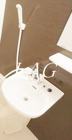 洗面設備　洗面台です。