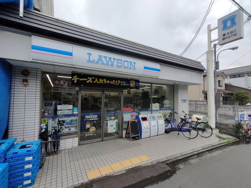 コンビニ　ローソン高野蓼原町店（コンビニ）まで385m