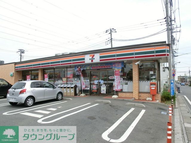 コンビニ　セブンイレブン三郷谷口店（コンビニ）まで60m