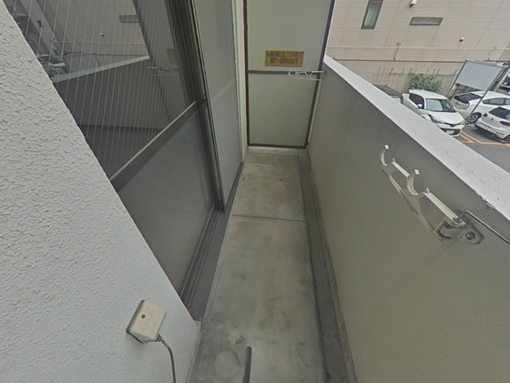 バルコニー　※別部屋の写真です
