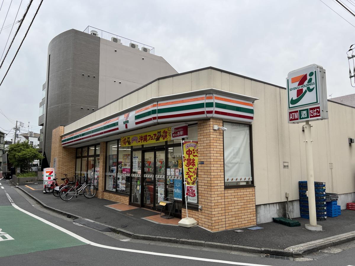 コンビニ　セブンイレブン高田馬場3丁目中央店（コンビニ）まで451m