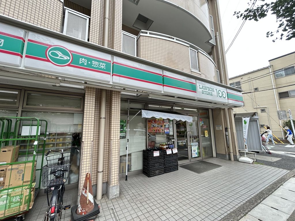 コンビニ　ローソンストア１００市川宝2丁目（コンビニ）まで280m