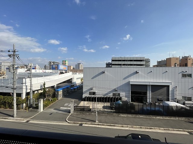 眺望　バルコニーからの眺望です
