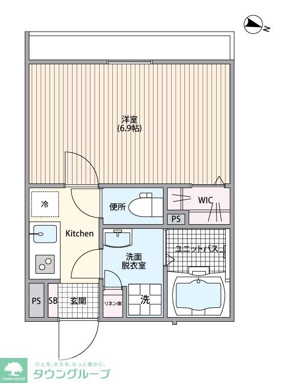 OAK VILLA Shinagawa Residenceの間取り写真