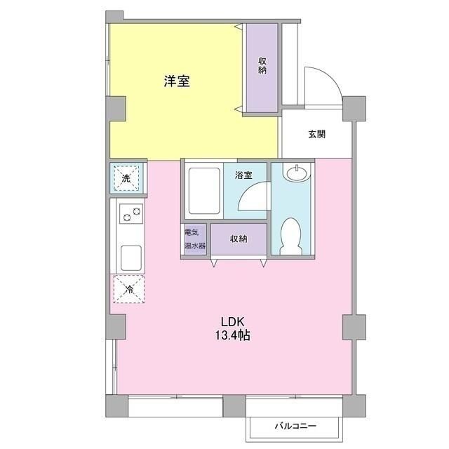 元住吉アートフラッツの間取り写真