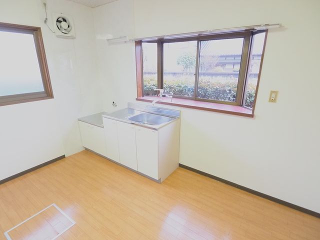 コーポ森笠B棟のキッチン写真