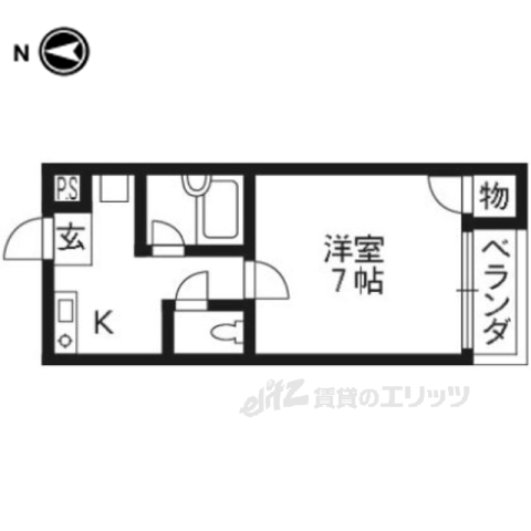 NORTEの間取り写真