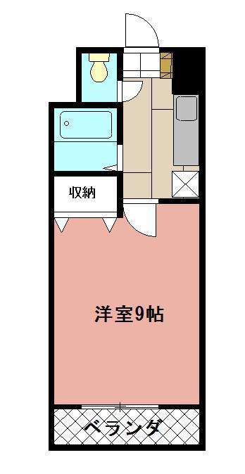 KMマンション八幡駅前の間取り写真