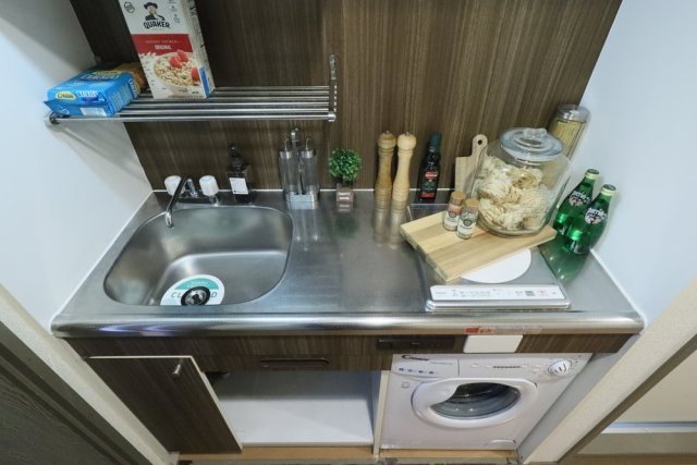 ライオンズマンション久が原駅前のキッチン写真