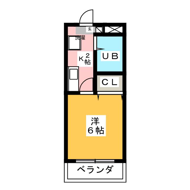 メビウスairの間取り写真