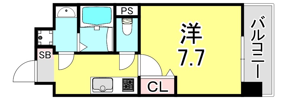 LIVIAZ KOBE CRESTの間取り写真