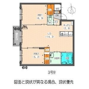 Foris・De Minami Hiragishi(フォリスデ南平岸の間取り写真