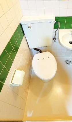 東武東上線 北池袋駅 徒歩7分 5階建 築43年のトイレ写真