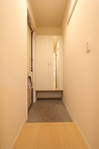 玄関　落ち着いた玄関です