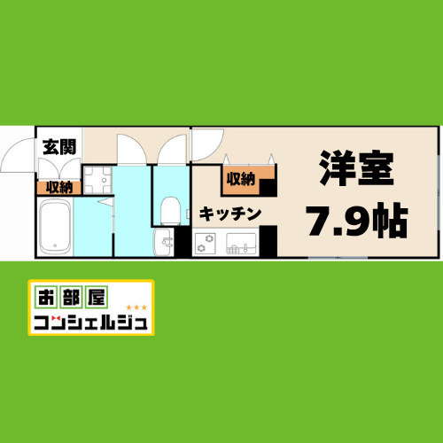LUORE大曽根NORTHの間取り写真