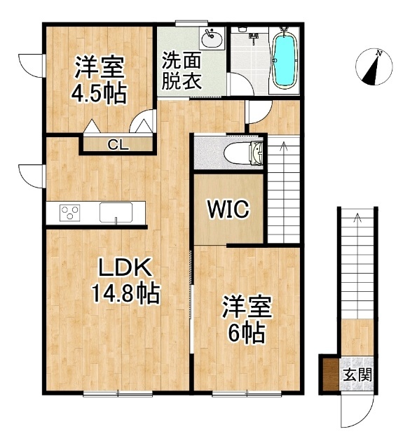 M-residenceの間取り写真