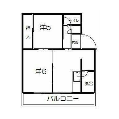 グレースタカツキ3号棟の間取り写真