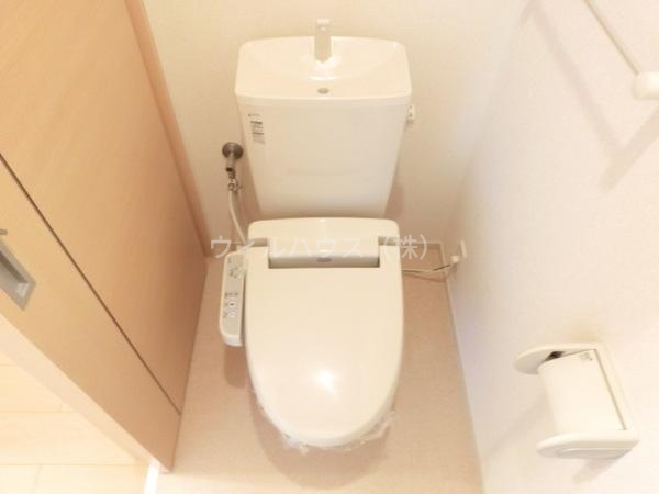 プラシエンテのトイレ写真