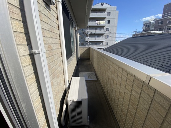 バルコニー　※別部屋の写真です