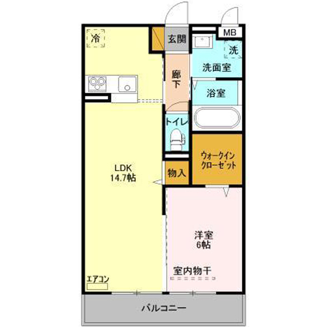 ラウレアコートの間取り写真