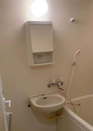 洗面設備　同タイプ別部屋のお写真です