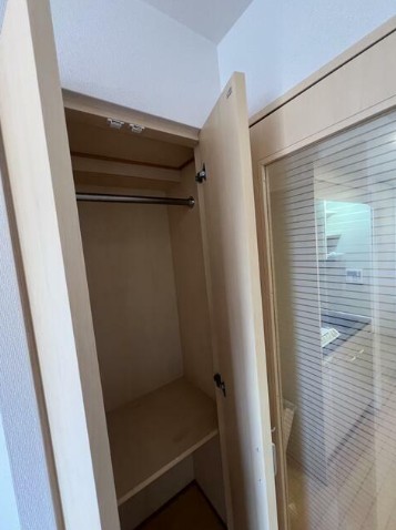 収納　同タイプ別部屋のお写真です