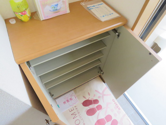 玄関　靴もしっかり収納出来ますね
