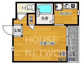 ナガオカームリーの間取り写真