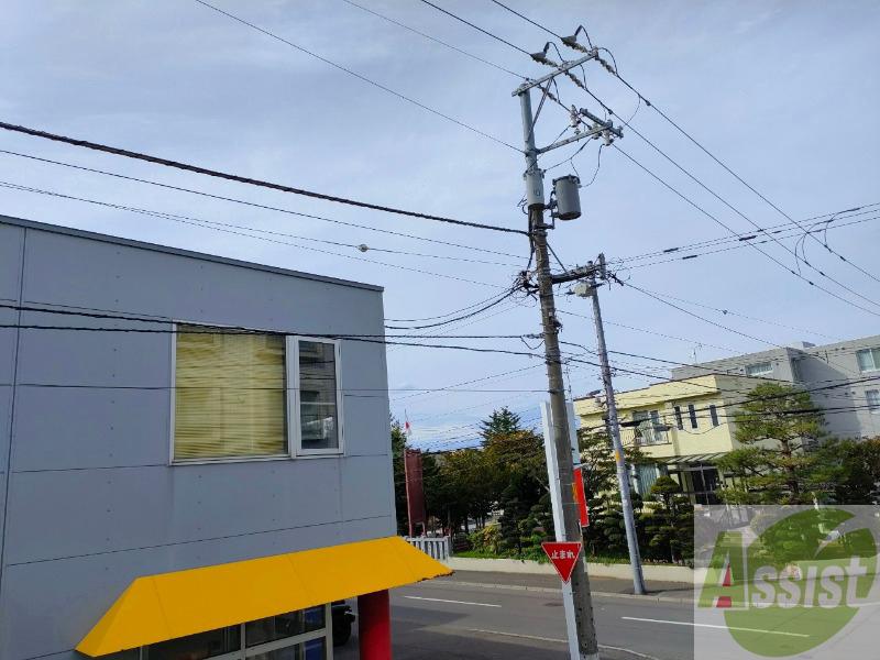 眺望　眺望はこちら。静かな住宅街という印象を受けました。